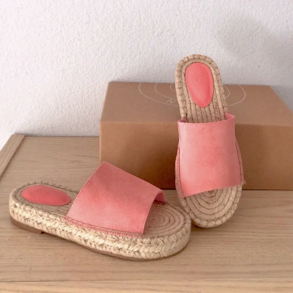 UO Suede Espadrille Sandals